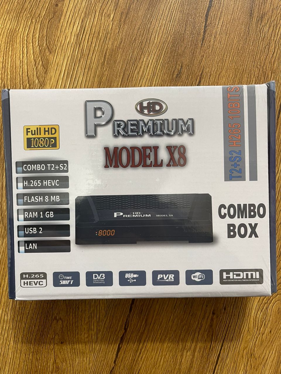 گیرنده دیجیتال پرمیوم x8