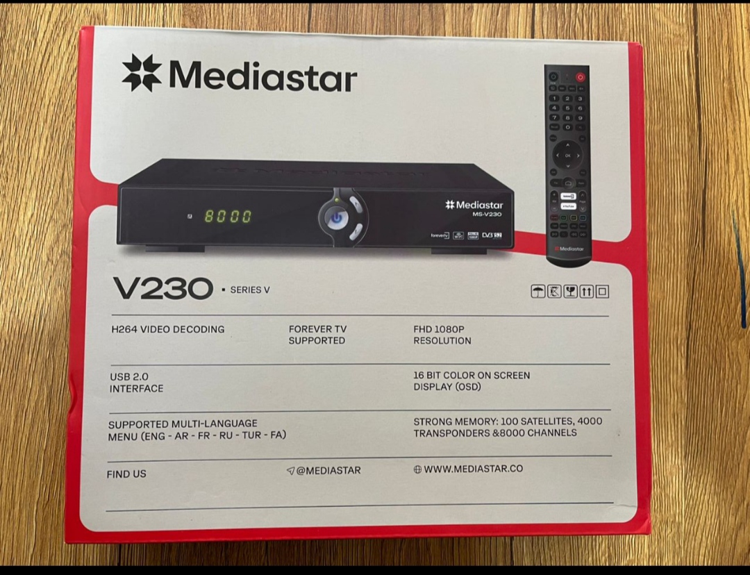 گیرنده دیجیتال مدیا استار وی230